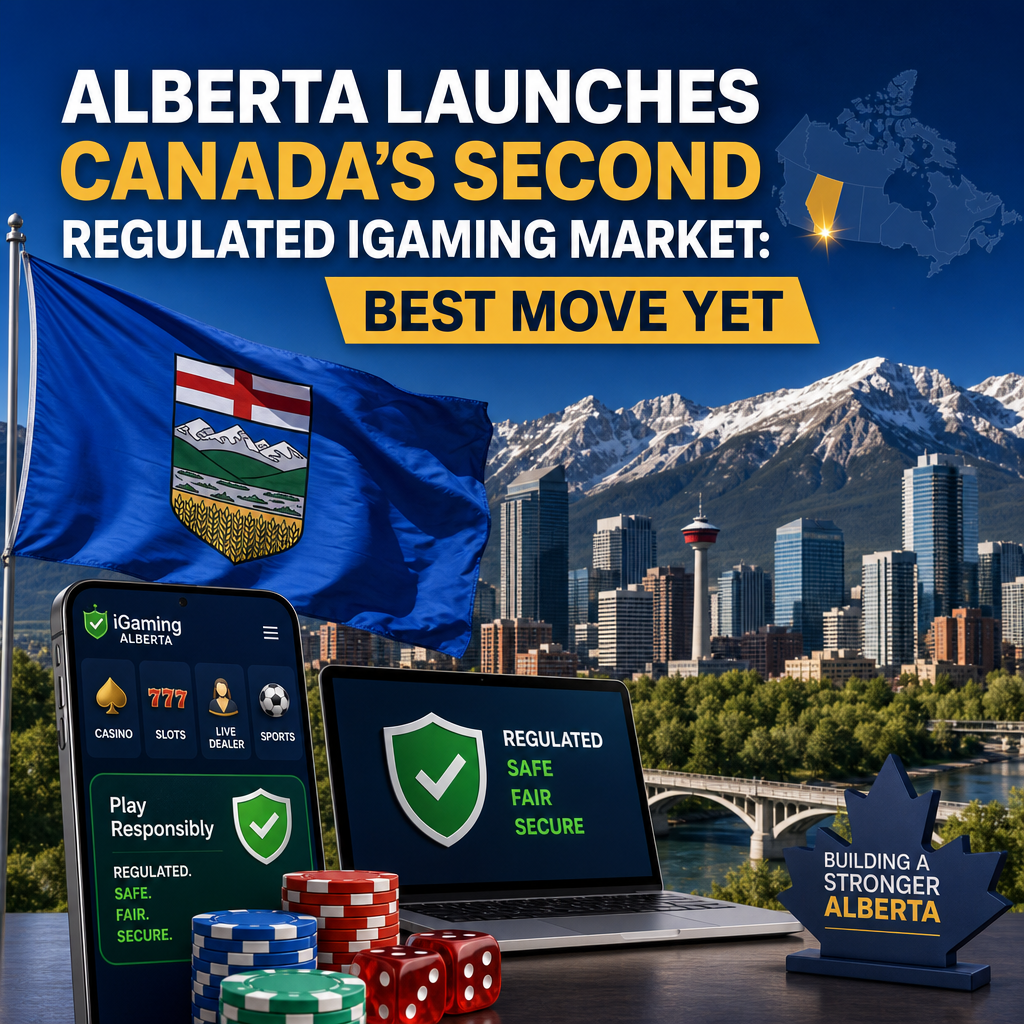 Illustration of Alberta Launches Canada's Second Regulated iGaming Market: Best Move Yet