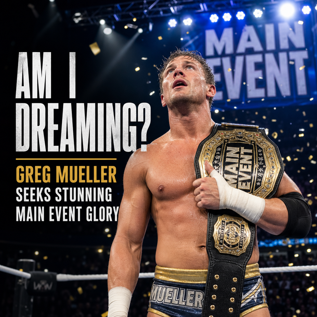 Illustration of Am I Dreaming? Greg Mueller Seeks Stunning Main Event Glory